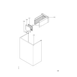 Pièce détachée Viessmann Corps Vitopend WHSA ventouse WHSA30kW n° 7...