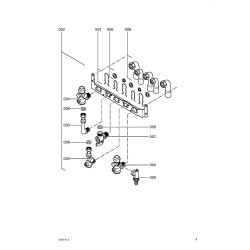 Pièce détachée Viessmann Dosseret+console,discon,ventouse 60/100 n°...
