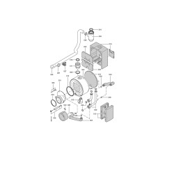 Pièce détachée Viessmann Echangeur à condensation mazout 40-50kW n°...