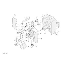 Pièce détachée Viessmann Echangeur mazout radial n° 7173890