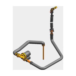 Pièce détachée Viessmann Ens. raccordement pompe de bouclage ECS n°...