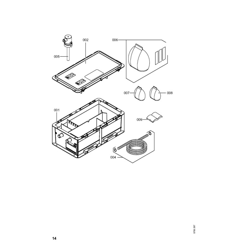Pièce détachée Viessmann Equipement neutralisation - 500 à 1500kW n...