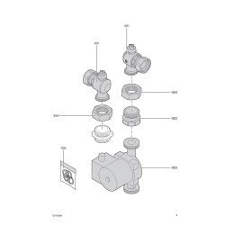 Pièce détachée Viessmann Extension ECS pour kit liaison n° 7247340