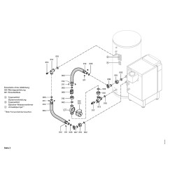 Pièce détachée Viessmann Flexible de raccord. Vitogas 100 n° 7517444