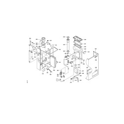 Pièce détachée Viessmann Grundg. Vitodens 100 WB1 Uml.-RU 24kW n° 7...