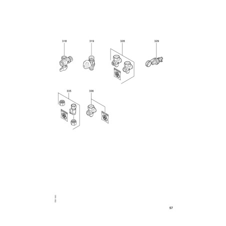 Pièce détachée Viessmann Grundg. Vitodens 100-E AB1A 24kW n° 7346071