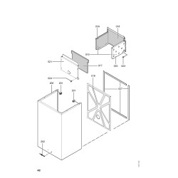 Pièce détachée Viessmann Grundg. Vitopend 100-W WH1D K-rlu 24 TR n°...