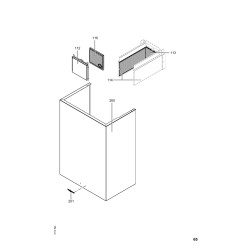 Pièce détachée Viessmann Grundg. Vitopend 111-W WHSB rlu 30kW n° 74...