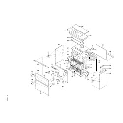Pièce détachée Viessmann Grundkessel Atola AH-70 STG-A/D n° 7251647
