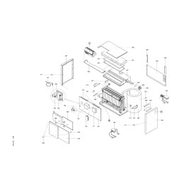 Pièce détachée Viessmann Grundkessel Atola ARN56 FLG n° 7518100