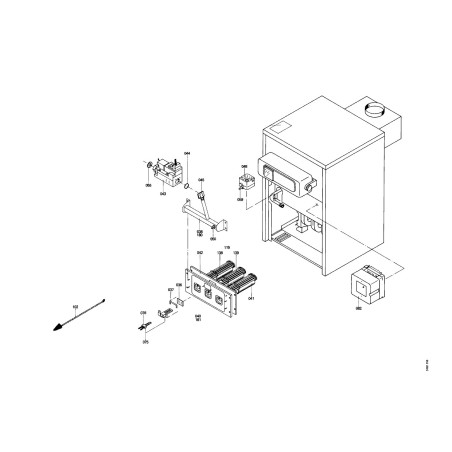Pièce détachée Viessmann Grundkessel Atola AVN24 FLG n° 7253664