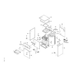 Pièce détachée Viessmann Grundkessel Atola AVN28 EG-H n° 7253203