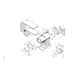 Pièce détachée Viessmann GRUNDKESSEL KPL VERT.460kW HOL n° 7312142