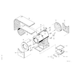 Pièce détachée Viessmann GRUNDKESSEL KPL VERTOMAT 895kW n° 7309360