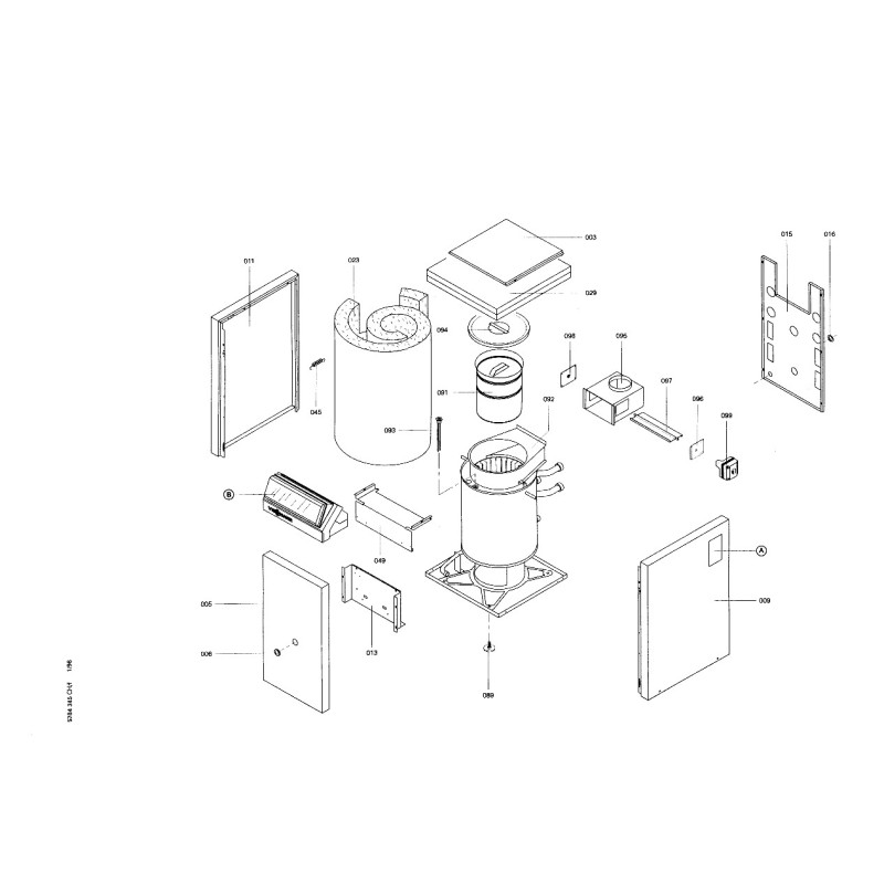 Pièce détachée Viessmann Grundkessel Rexola RTF23 EG-LL n° 7518344