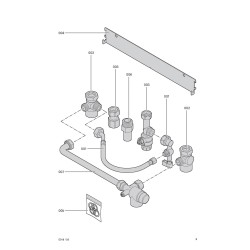Pièce détachée Viessmann Hydraulische Anschlussteile n° 7192876