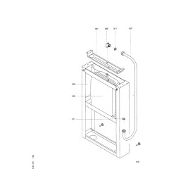 Pièce détachée Viessmann Installation murale avec n° 7319227