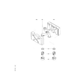 Pièce détachée Viessmann Inverseur départ-retour n° 7515668