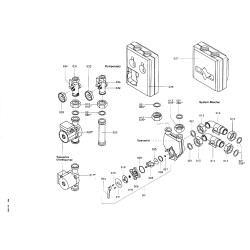 Pièce détachée Viessmann Jeu de circulateurs pour systeme n° 7515655