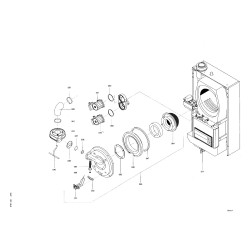 Pièce détachée Viessmann Kessel Eurola 1642103 P/B raumtempgef. n° ...