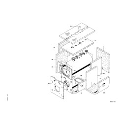Pièce détachée Viessmann Kessel oben Paromat-Tripl. PF032 n° 7307678