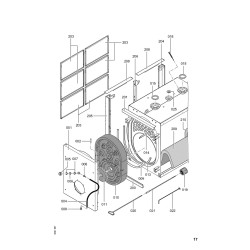 Pièce détachée Viessmann Kessel Vitoplex 100 PV1 1120kW TR n° 7247175