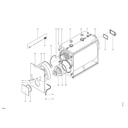 Pièce détachée Viessmann Kessel Vitoplex 100 SX1 1400KW CN n° 7198411