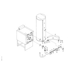 Pièce détachée Viessmann Kit de liaison Verticell 160/200L n° 7309060