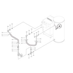 Pièce détachée Viessmann Kit liaison Vitogas/EVA 130-200L gauche n°...