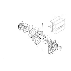 Pièce détachée Viessmann MatriX-Strahlungsbrenner Condensola 22kW n...