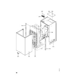 Pièce détachée Viessmann Module intérieur Vitocal 200-S ac13kW VI n...