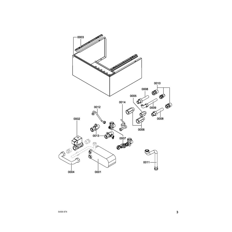 Pièce détachée Viessmann Module solaire n° 7435215