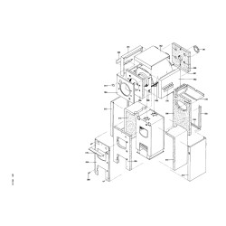 Pièce détachée Viessmann Mono-Vitola-biferral-f 18kW n° BFA1800