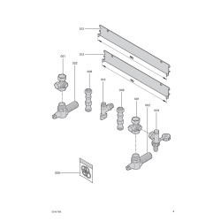 Pièce détachée Viessmann Montagehilfe Unterputz Umlauf n° 7246896