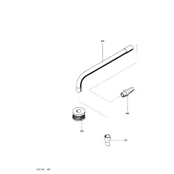 Pièce détachée Viessmann Outil de nettoyage, raccord à aspirateur n...