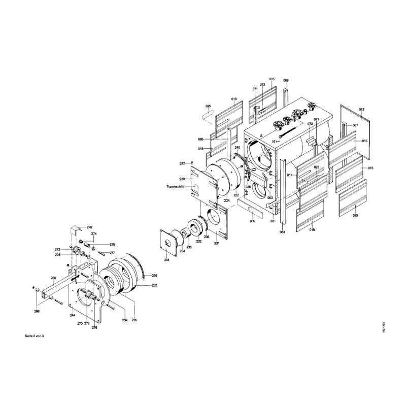 Pièce détachée Viessmann Paromat-Triplex n° PF03200