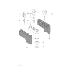 Pièce détachée Viessmann Petit collecteur avec groupe de sécurité n...