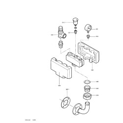 Pièce détachée Viessmann Petit collecteur Vitoplex/Vitocrossal n° 7...