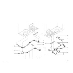Pièce détachée Viessmann RACCORDEMENT CERACELL-W 80L D/G n° 7517396