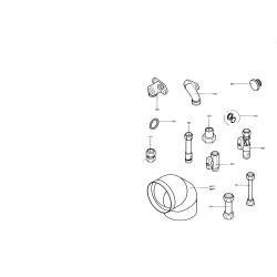 Pièce détachée Viessmann Raccordement Cerastar 18+24kw n° 7517152