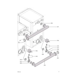 Pièce détachée Viessmann Raccordement Vitocrossal CT2 n° 7344544