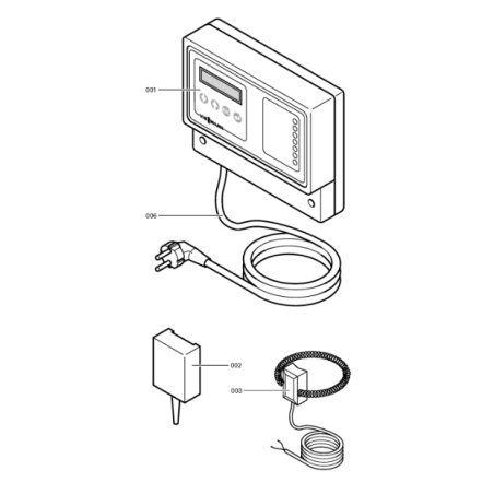 Pièce détachée Viessmann Régulation de cascade VM-300 V1.1 n° 7159708