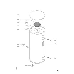 Réservoir Vitocell 100-E 950L SVPA