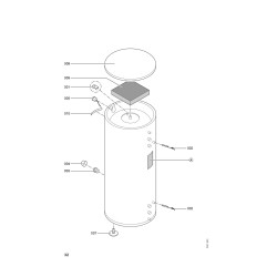 Réservoir Vitocell 100-E SVP 1000L
