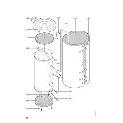 Réservoir Vitocell 160-E SESA 950L