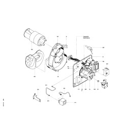 Pièce détachée Viessmann RotriX-Brenner 18kW n° 7318780
