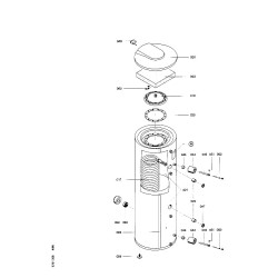 Pièce détachée Viessmann Rudocell bivalent 500L n° 7219824