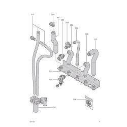 Pièce détachée Viessmann Set de raccordement +console murale n° 719...