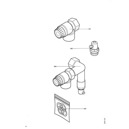 Pièce détachée Viessmann Set de soupape Vitopend/Vitodens 100/200 n... Pièce détachée Viessmann Set de soupape Vitopend/Vitodens 100/200 n...