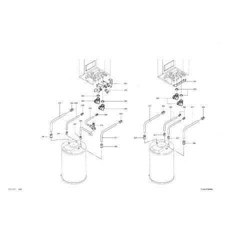 Pièce détachée Viessmann Set raccord. Vitocell-W 100 120 lts n° 751...